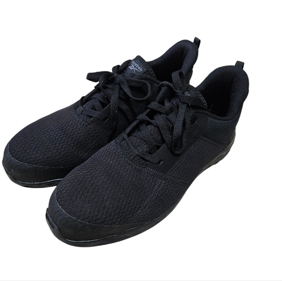 Reebok Astroride Strike Work Athletic Mens Shoes Black - Picture 3 of 8